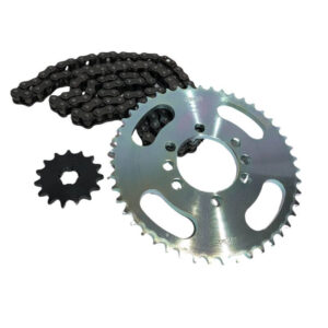 kit piñon del/tras c/cadena yamaha dtk125/175 4h cod.4360