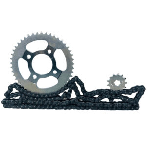 kit piñon arrastre apache-160 4v (13t-44t) esparrago 10mm