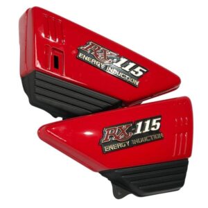 Tapas lateral yamaha rx115 roja der-izq c-emblema