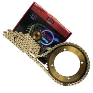Kit piñon KawasaKi Klx-150 dorado Kto partes