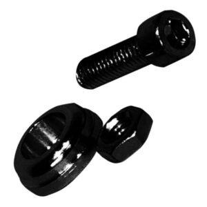 Tornillo tope de placa negro