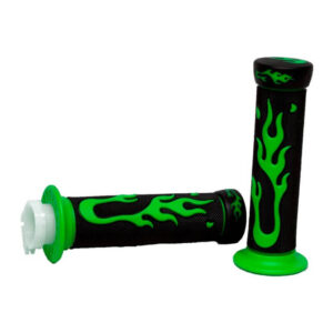 Manilar caucho llama negro verde