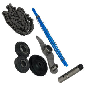 Kit distribucion honda cb110 cadenilla piñones caucho tenso