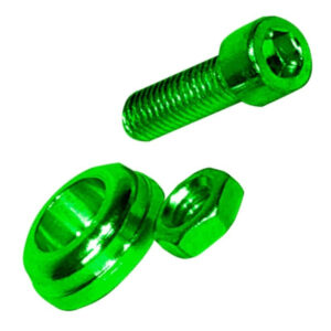 Tornillo tope de placa verde