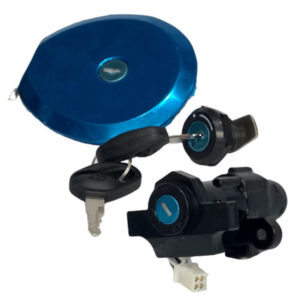 Switche encendido bajaj boxer ct Kit seguros tapas tanque