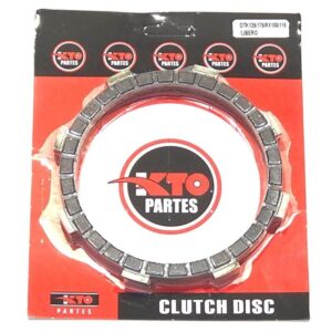Discos clutch Kto yamaha dtK125 175 rx100 115 libero metal