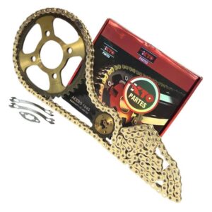 Kit piñon Ktm duKe-200 dorado Kto partes