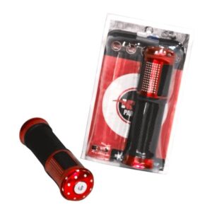 Manilar lujo punta diamante rojo