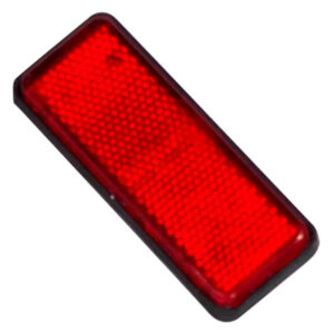 Reflectivo trasero pulsar-bws125 rectangular rojo