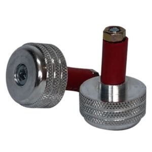 Tapon manubrio grafilado con llave bristol natural